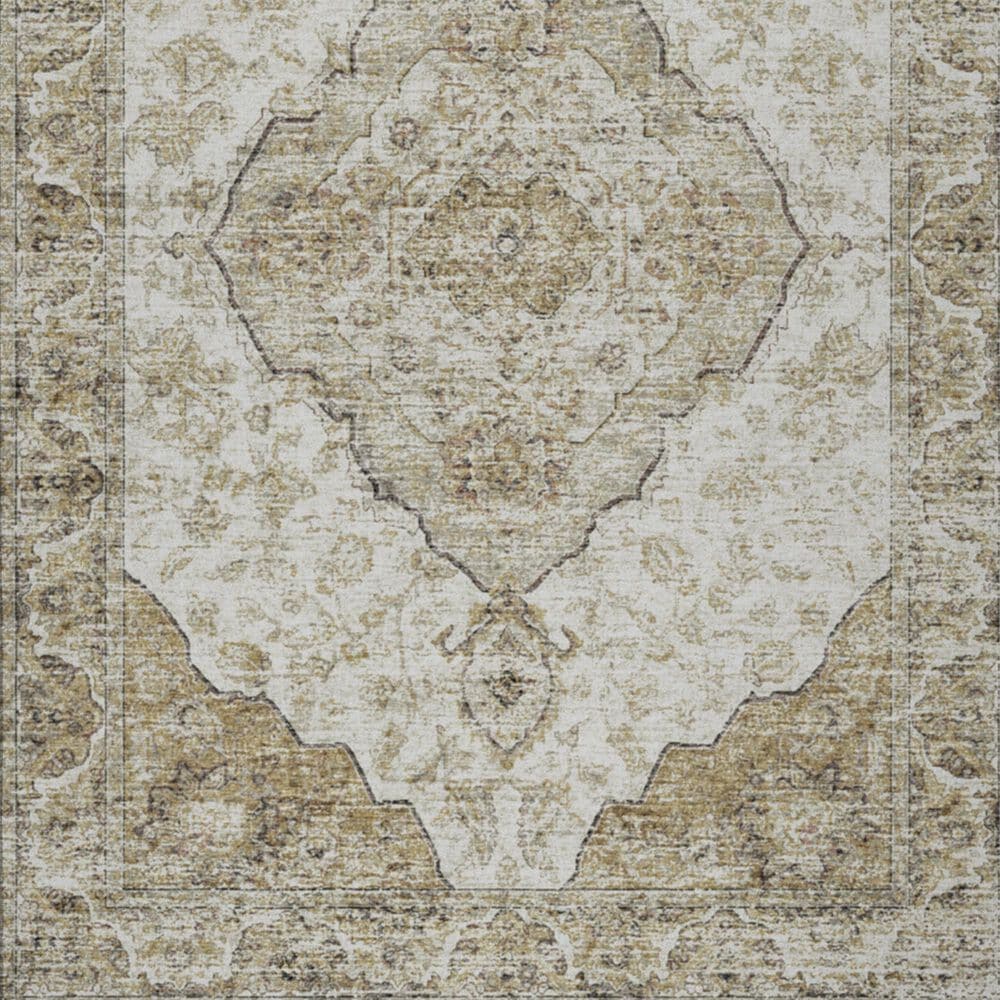 Dalyn Rug Company Tuscany 9&#39; x 12&#39; Gold Indoor/Outdoor Area Rug, , large
