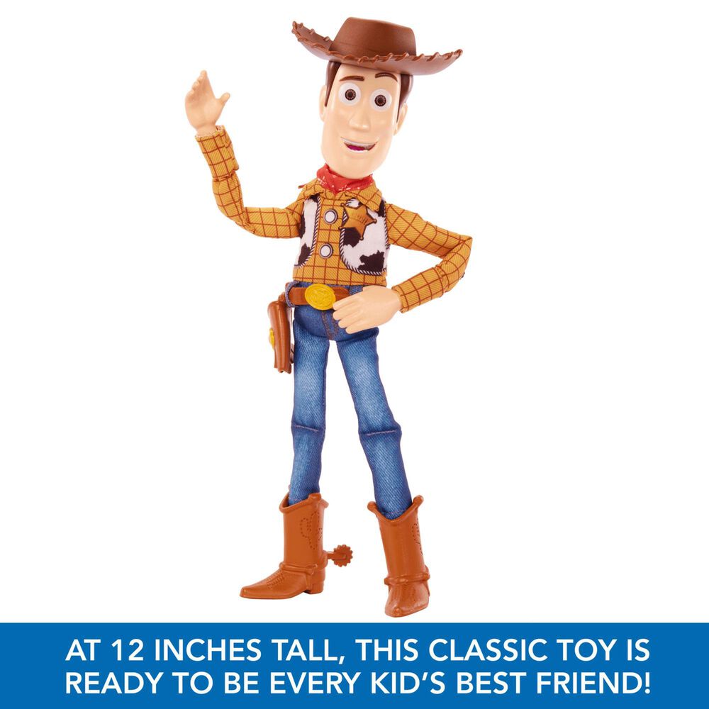 Disney Toy Story Roundup Fun Woody Action Figure in Multicolor, , large