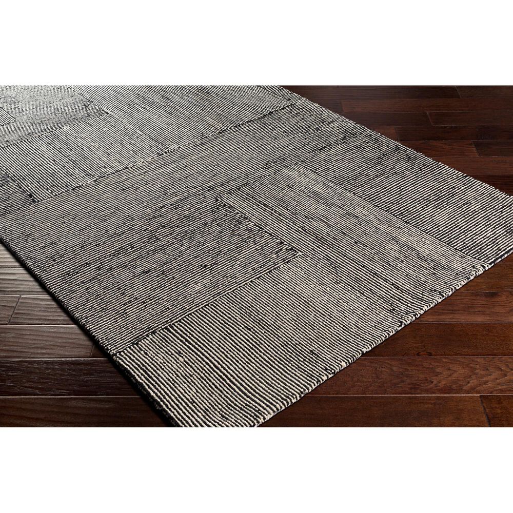 Surya Maroc 8&#39; x 10&#39; Black and Beige Area Rug, , large