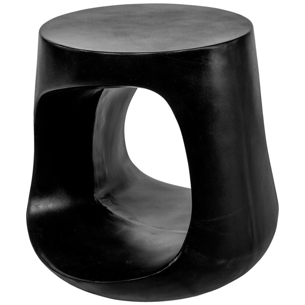 Moe&#39;s Home Collection Rothko Patio Stool in Black, , large