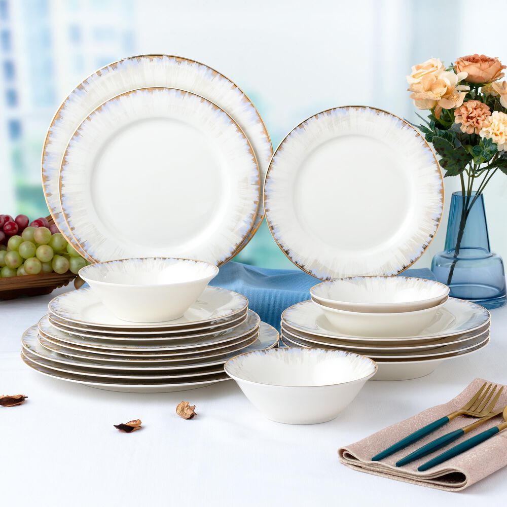 Gifts Plus Sophie Bone China 20-Piece Dinnerware Set, , large
