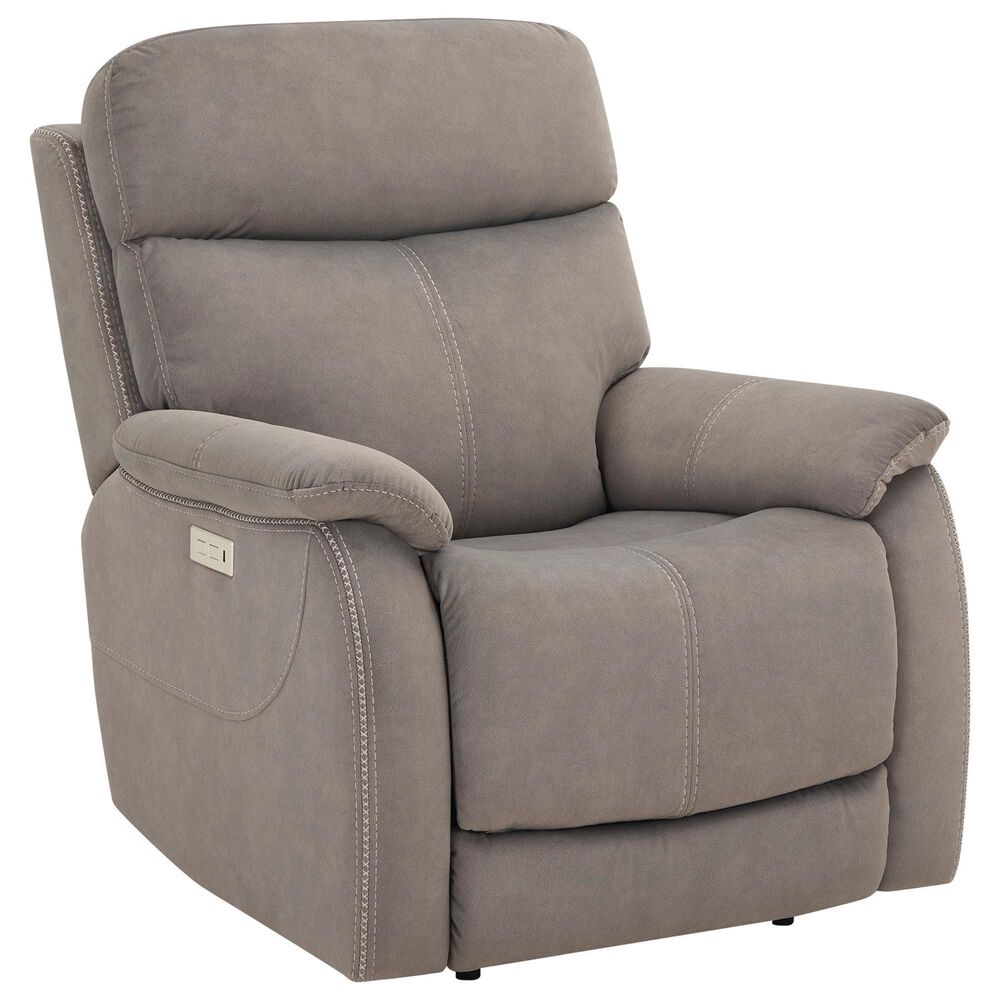 Steve Silver Surrey Power Recliner in Taupe, , large