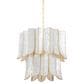 Troy Lighting Cartagena 7-Light Chandelier in Vintage Gold Leaf, , large
