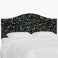 Skyline Furniture Mayfair California King Headboard in Menagerie Black, , large
