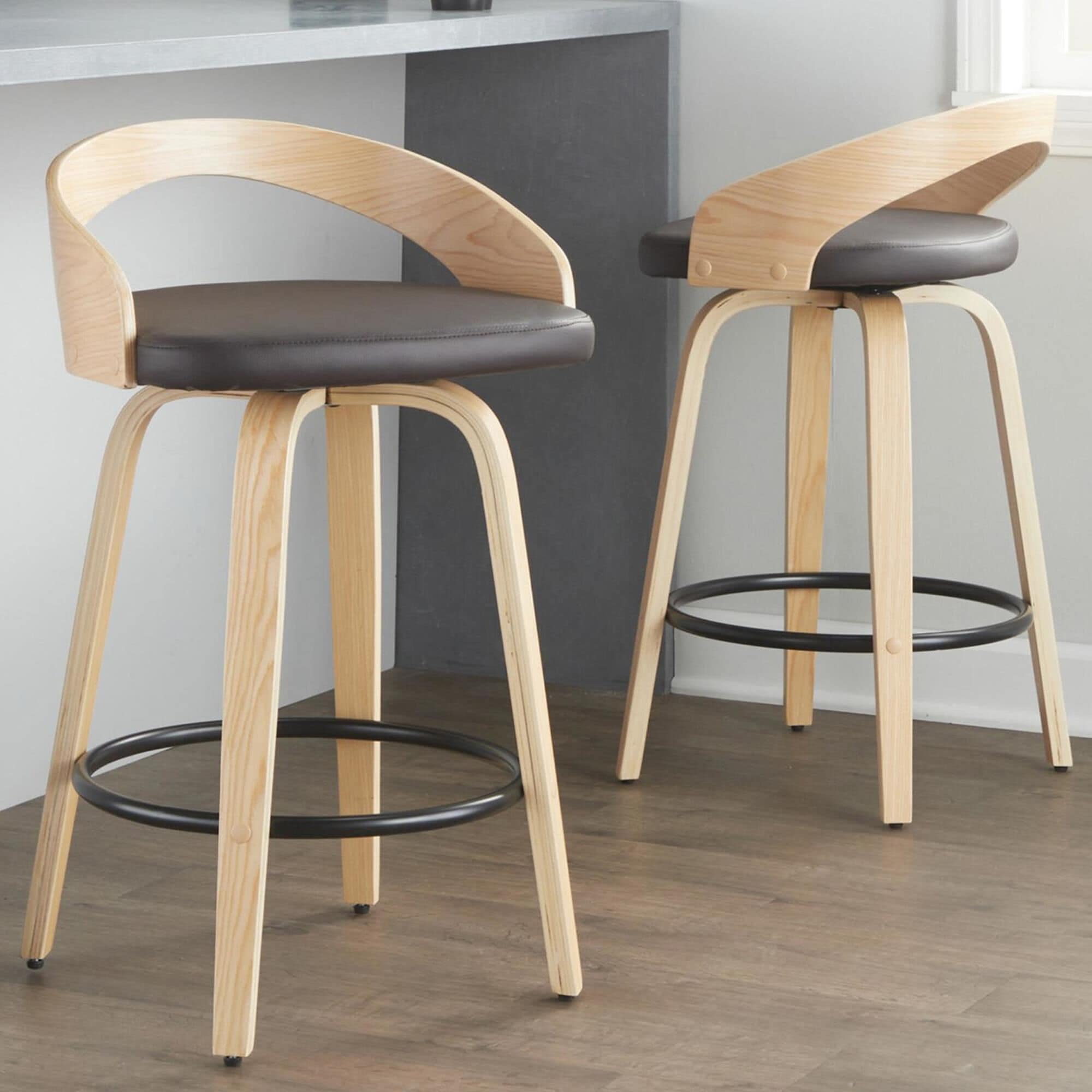 Lumisource grotto deals counter stool