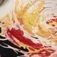 Nourison Prismatic 3"9" x 5"9" Golden Yellow, Ivory, Pink, Red, Purple, Grey and Black Area Rug, , large