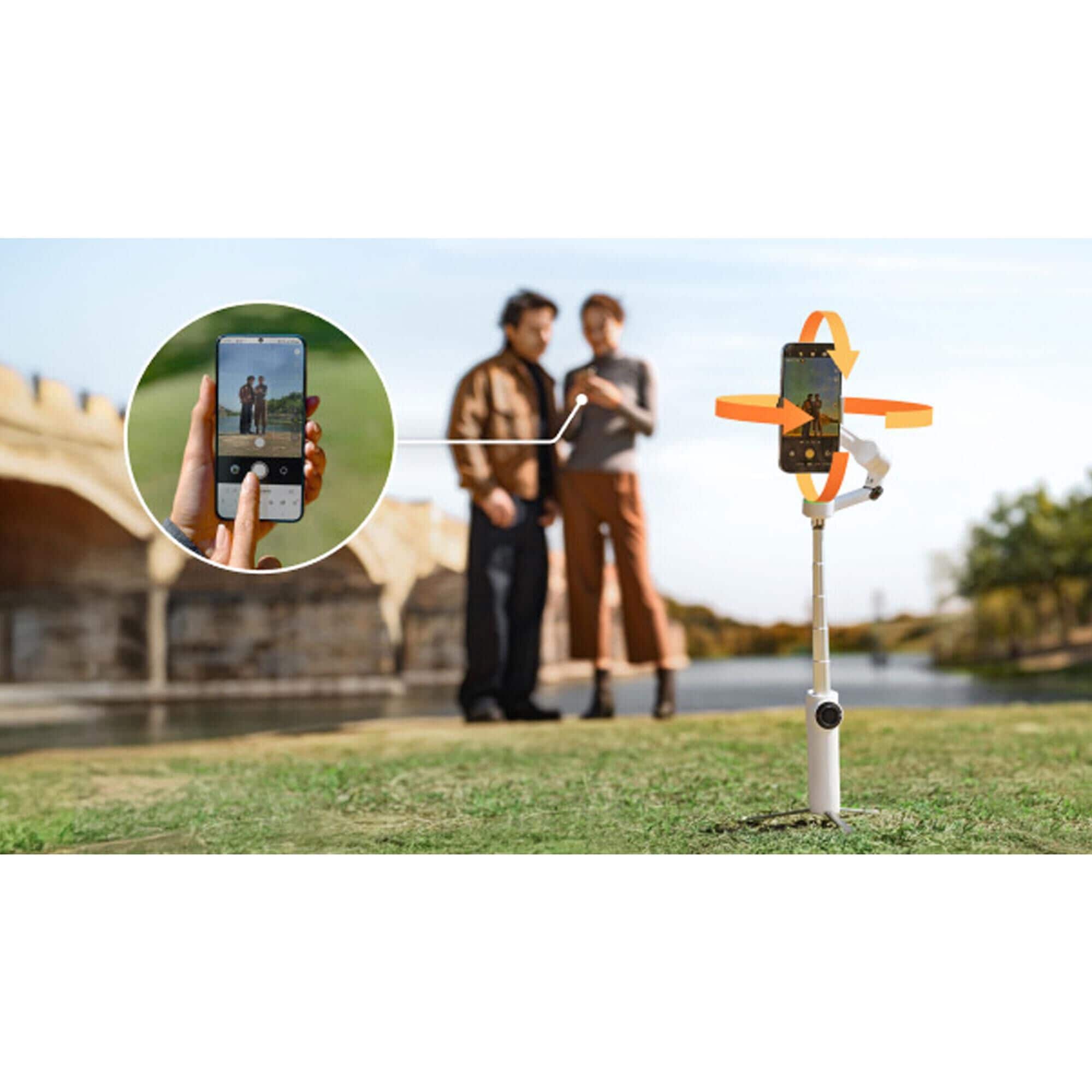 Insta360 Flow 2 Pro Gimbal in Summit White