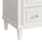 James Martin Vanities Lorelai 36" Single Vanity in Bright White with 3 cm Eternal Marfil Quartz Top, , large