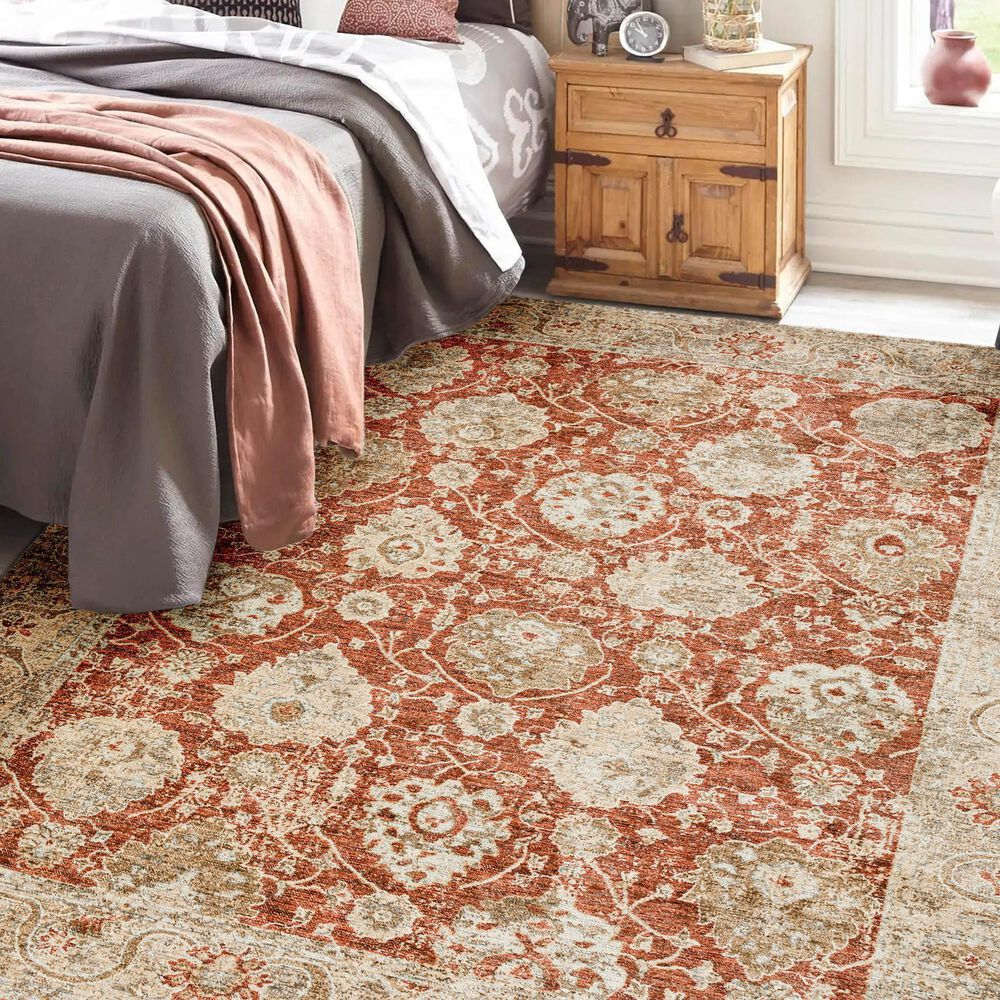 Dalyn Rug Company Bergama BE6 5&#39; x 7&#39;10&quot; Paprika Area Rug, , large