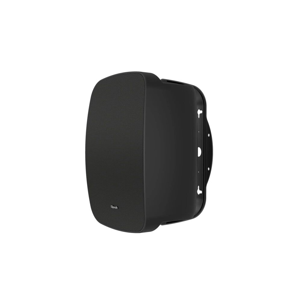 Klipsch 5.25&quot; Woofer Full-Range Indoor/Outdoor Mount Loudspeaker in Black - Pair, , large