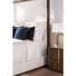 Century Furniture Carino King Upholstered Canopy Bed in Cocoa, , large