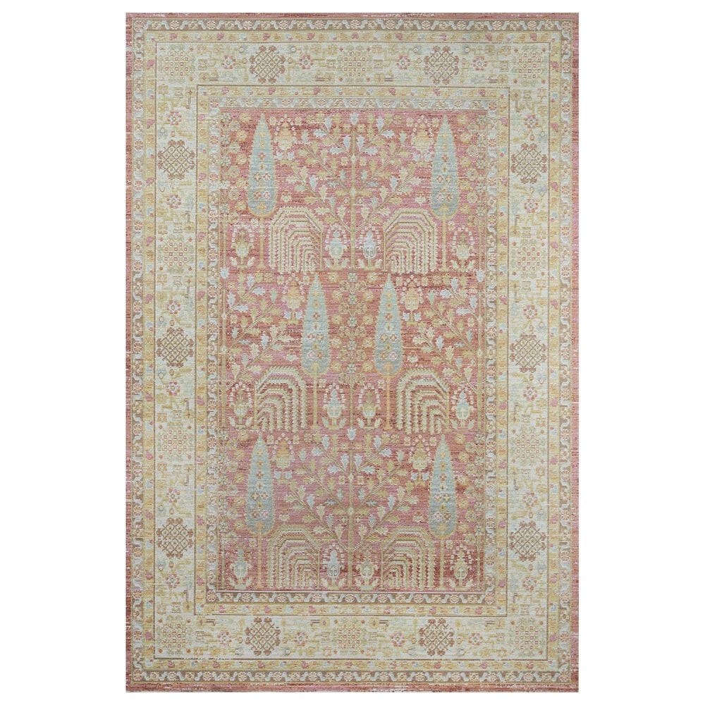 Momeni Isabella ISA-8 4" x 6" Pink Area Rug, , large