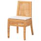 Baxton Studio Morris Side Chair in Light Honey, , large