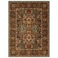 Karastan Spice Market Dhahar Aquamarine 12" x 15" Area Rug, , large