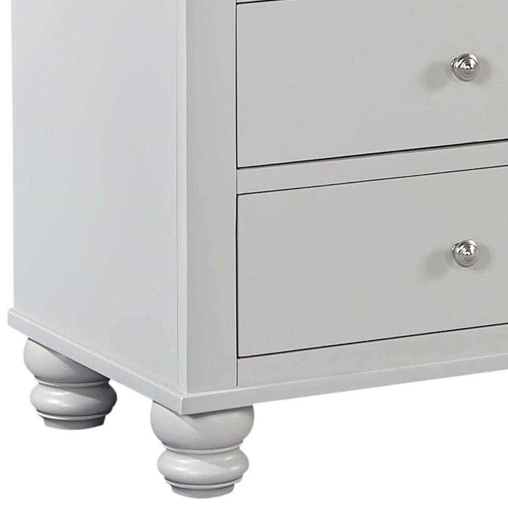 Riva Ridge Cambridge 3-Drawer Nightstand in Grey, , large
