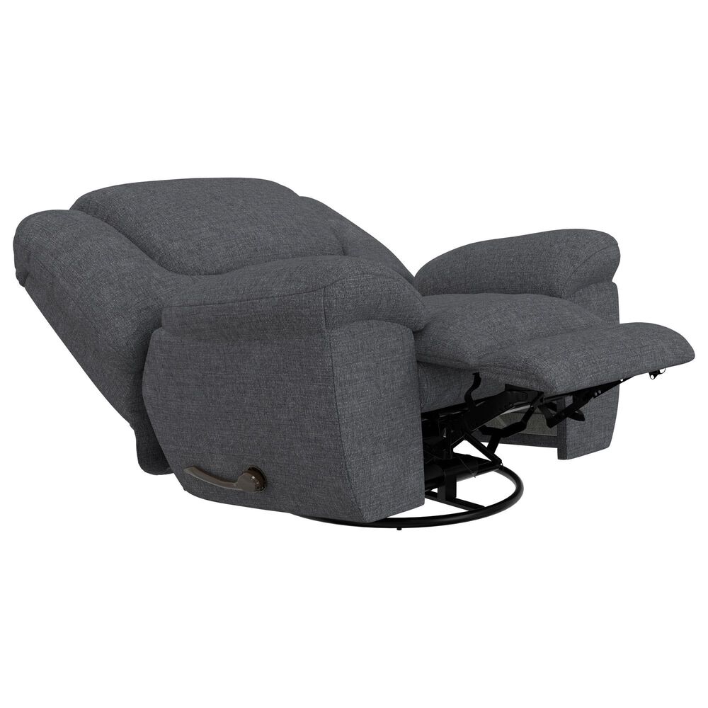 Catnapper Trifecta Power Swivel Recliner in Smoke, , large