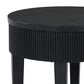 Ashley Marstream Round End Table in Dark Charcoal Black, , large