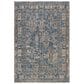 Surya Mirabel  6"7" x 9"6" Navy, Denim, Cream, Brown, Saffron, Taupe and Gray Area Rug, , large