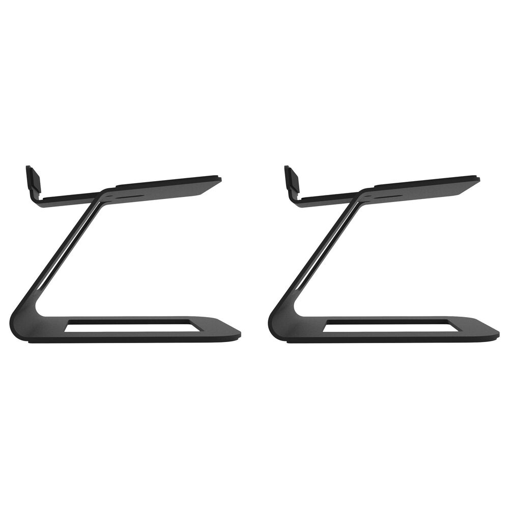 Kanto Elevated Desktop Speaker Stand for Large Speakers in Black (Set of 2), , large