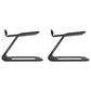 Kanto Elevated Desktop Speaker Stand for Large Speakers in Black (Set of 2), , large