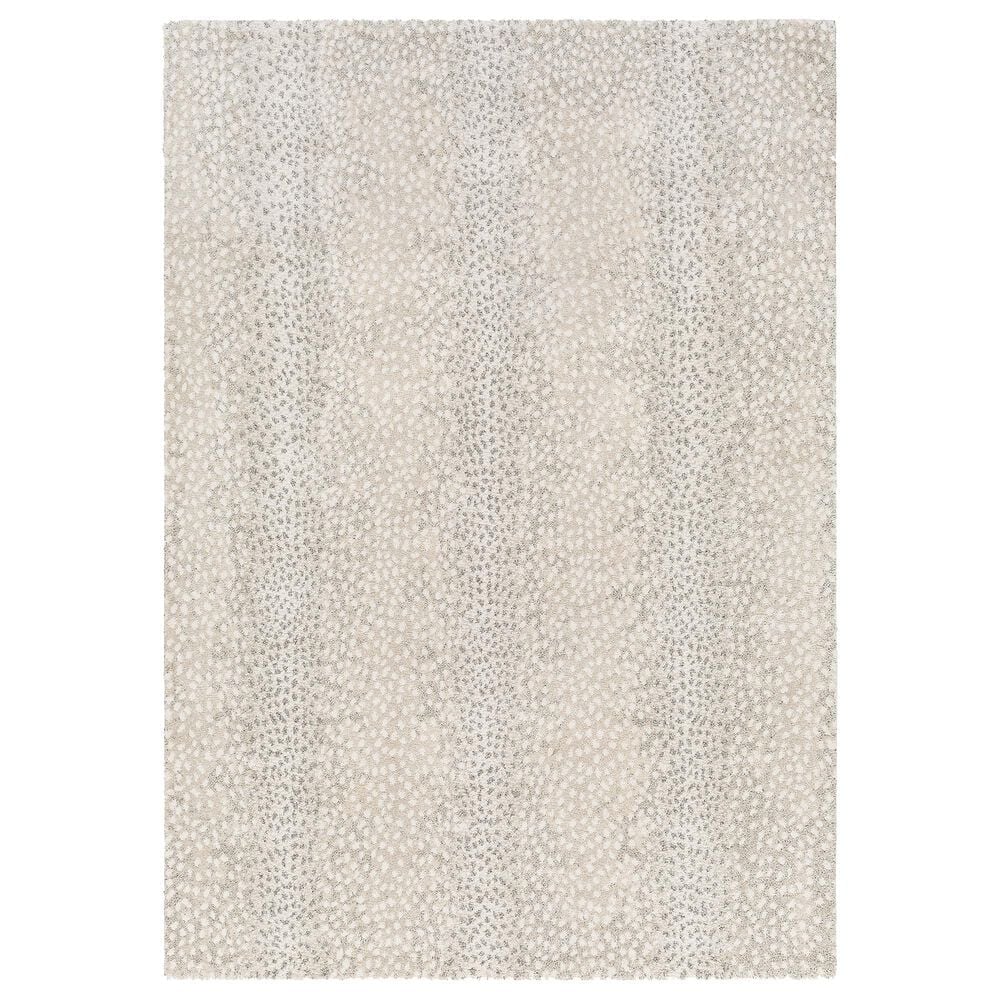 Surya Gavic 9" x 12" Light Grey Area Rug, , large