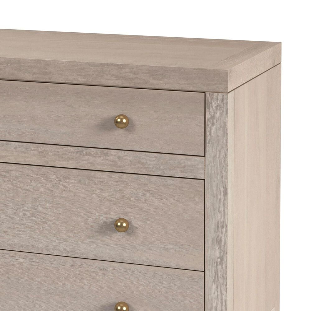 Butler Specialty Company Nora 3 Drawer Nightstand in Antique Taupe, , large