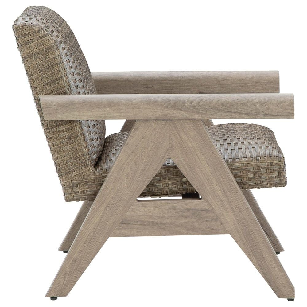 Ashley Cliff Trails Rocking Lounge Chair in Beige, , large