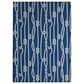 Dalyn Rug Company Harbor Contemporary 1"8" x 2"6" Navy Indoor/Outdoor Area Rug, , large