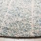 Safavieh Natura NAT712B 6" Round Ivory and Blue Area Rug, , large