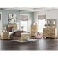 Ashley Makidern 4-Piece Twin Storage Bedroom Set with Five Drawers in Natural Brown, , large