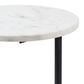 Mercana Furniture & Decor Ballatine II Accent Table in Black and White, , large