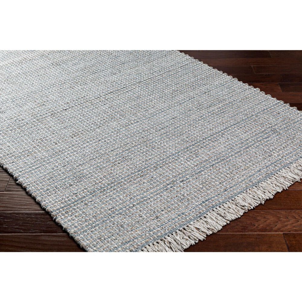 Surya Sara Light Slate, Charcoal, Brown, Seafoam, Medium Gray and Teal 12' x 15' Area Rug, , large