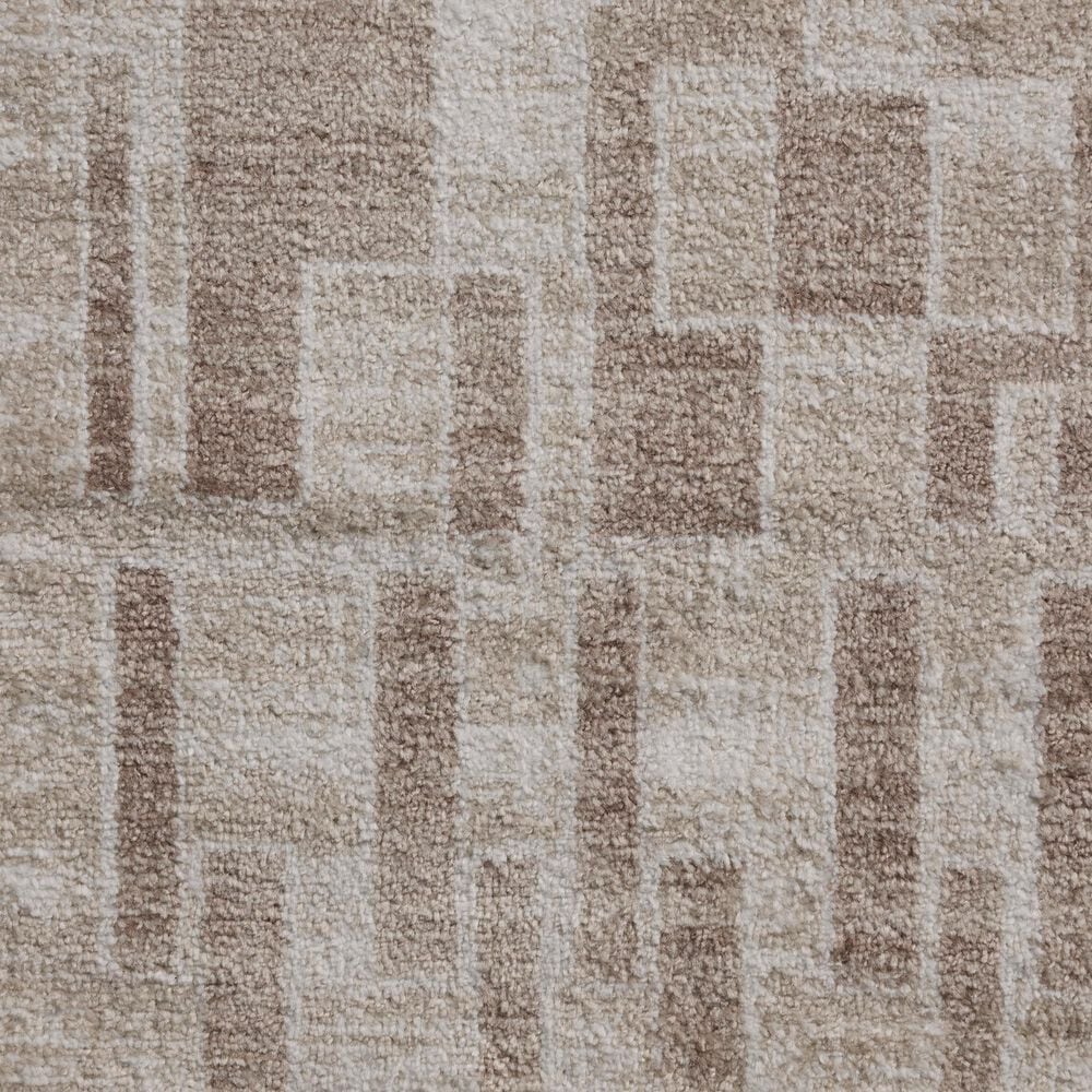 Loloi Lune Ivory and Mushroom 2'3" x 3'10" Area Rug, , large