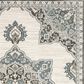 Oriental Weavers Ellington 9"10" x 12"10" Ivory and Blue Area Rug, , large