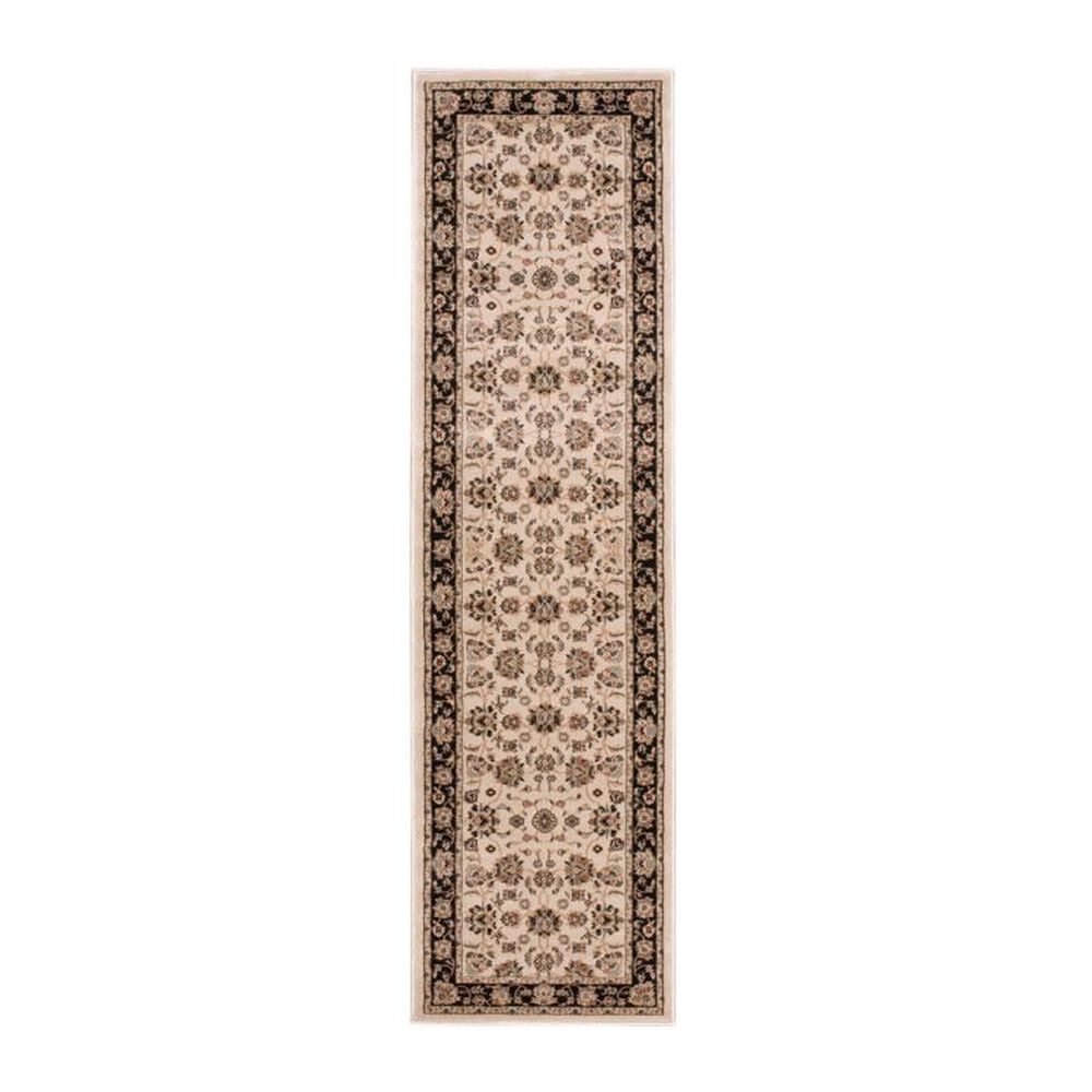 Nourison Ararat ARA03 3'9" x 5'9" Ivory Grey Area Rug, , large