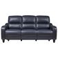 Ashley Mercomatic Power Reclining Sofa with Adjustable Headrest in Ocean, , large