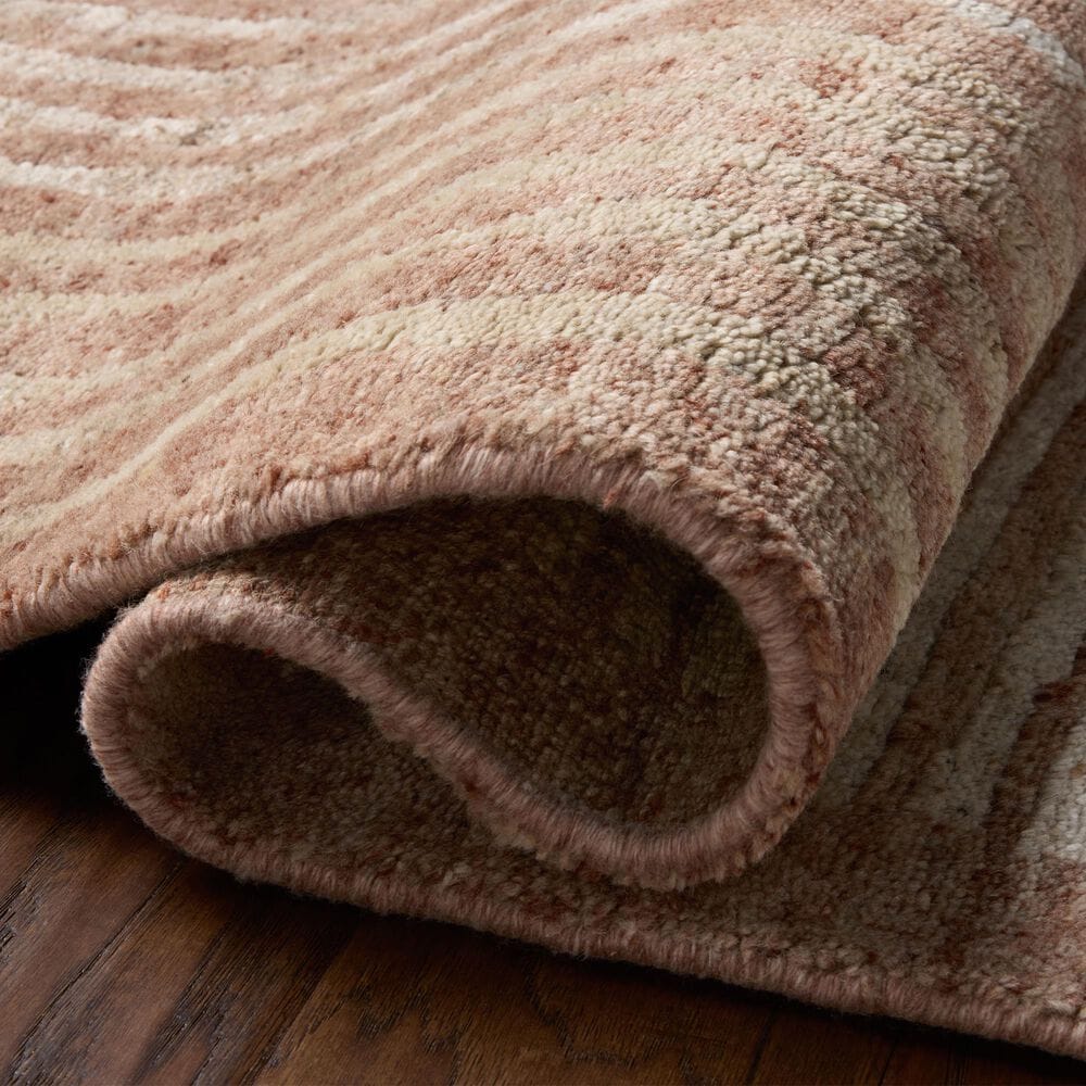 Loloi Nara Rose and Natural 2' x 3' Area Rug, , large