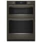 KitchenAid 30" Smart Combination Microwave Wall Oven with Air Fry Mode in Black Ore, , large