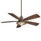 Minka-Aire Groton 56" Indoor/Outdoor Ceiling Fan with LED Light in Oil Rubbed Bronze, , large