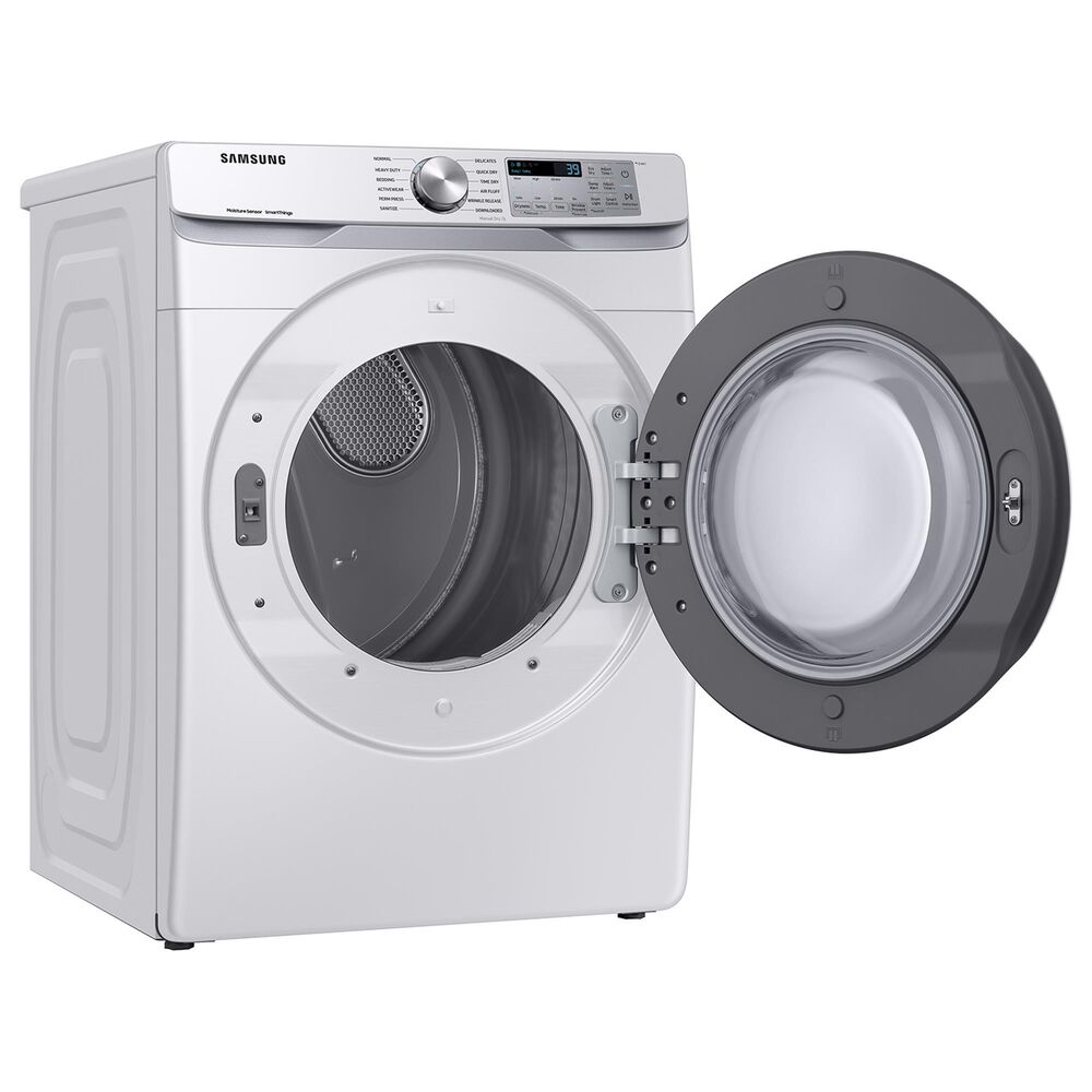 Samsung 7.5 Cu. Ft. Smart Electric Dryer with Sensor Dry in White, , large