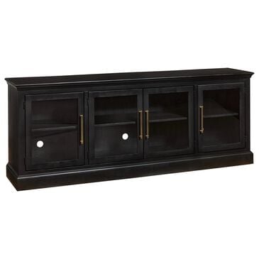 Riva Ridge Byron 84" TV Console with 4 Doors in Black, , large