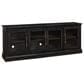 Riva Ridge Byron 84" TV Console with 4 Doors in Black, , large