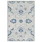 Safavieh Micro-Loop MLP387F 8" x 10" Gray and Blue Area Rug, , large