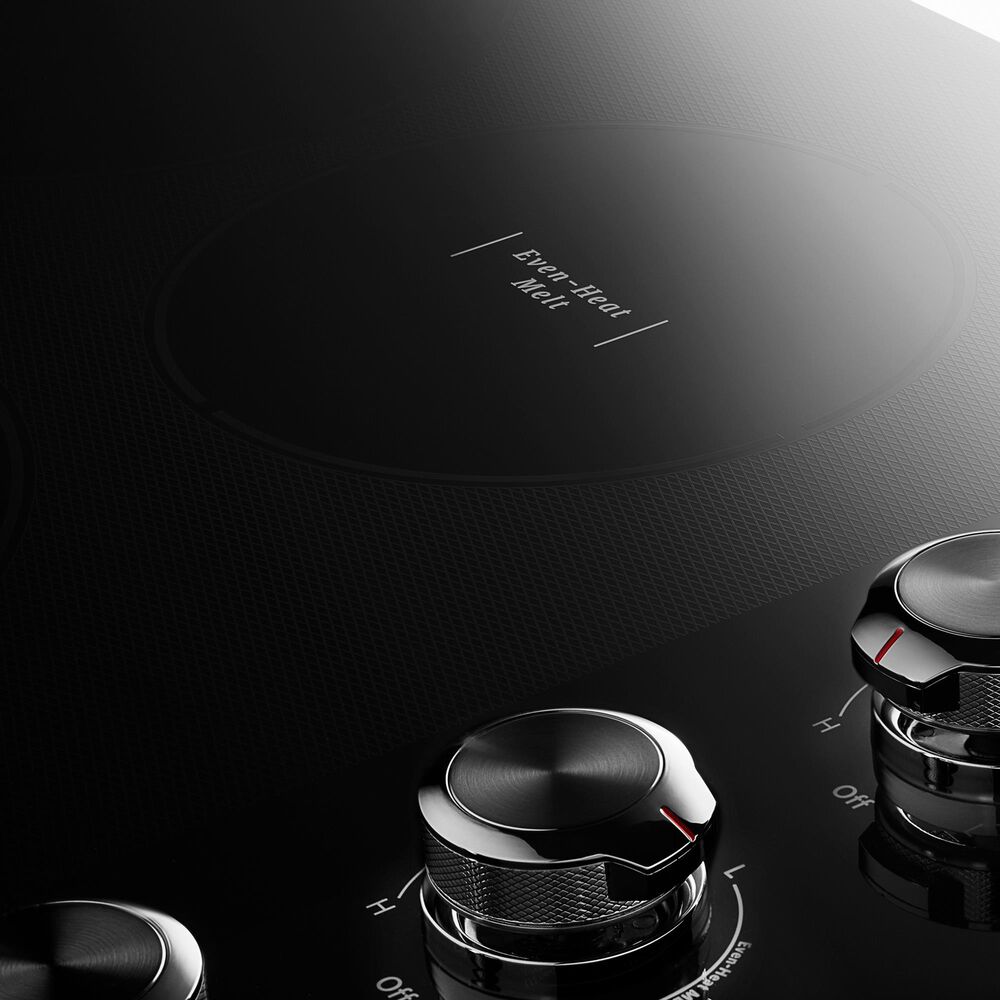 KitchenAid 2-Piece Kitchen Package with Black Ore 30" Smart Single Wall Oven and Black 30" Electric Cooktop, , large