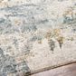 Surya Dresden Taupe, Off-White, Deep Teal, Dusty Sage, Ink Blue, Mustard and Light Gray 12" x 15" Area Rug, , large