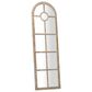 Maple and Jade Arch Wall Mirror in Brown, , large