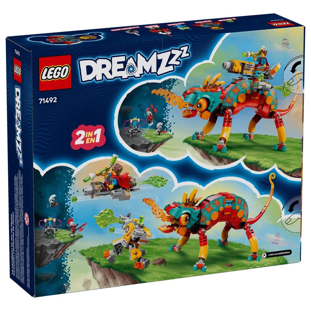LEGO Dreamzzz Mateo&#39;s Fire Chameleon Building Set, , large