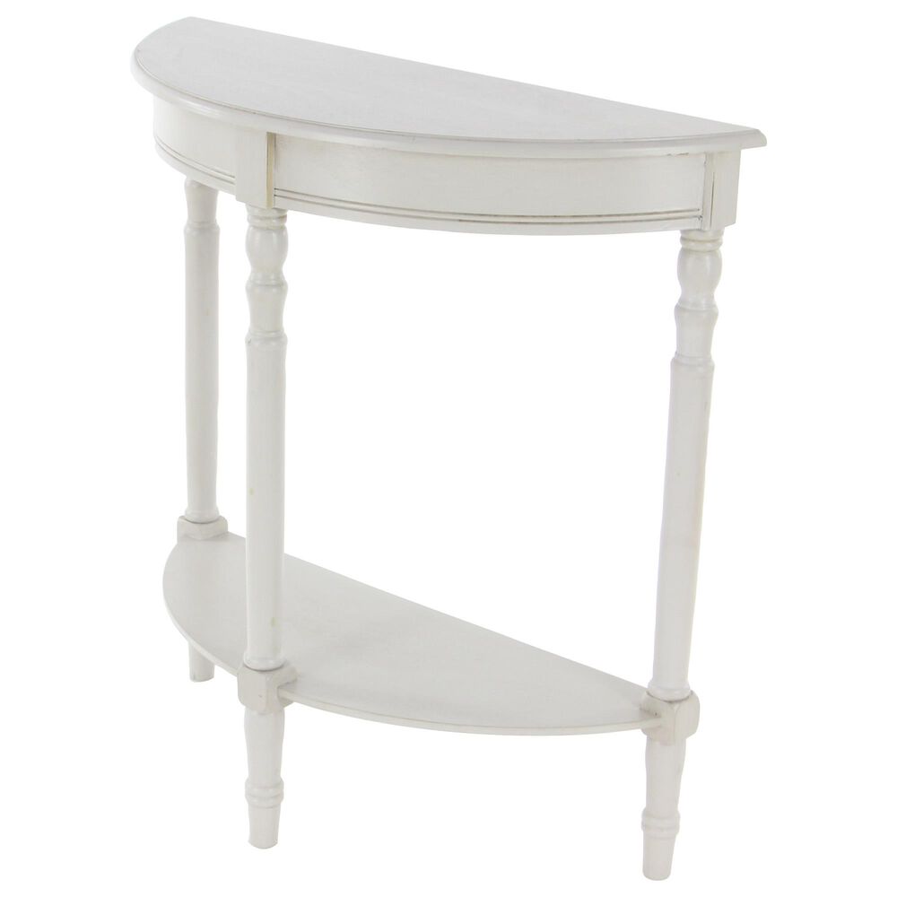Maple and Jade 32" Console Table in Cream, , large