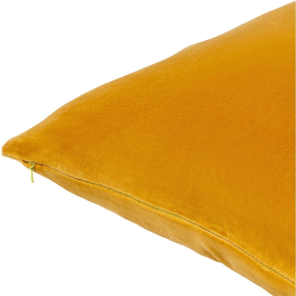 Surya 20&quot; Square Throw Pillow in Brass, , large
