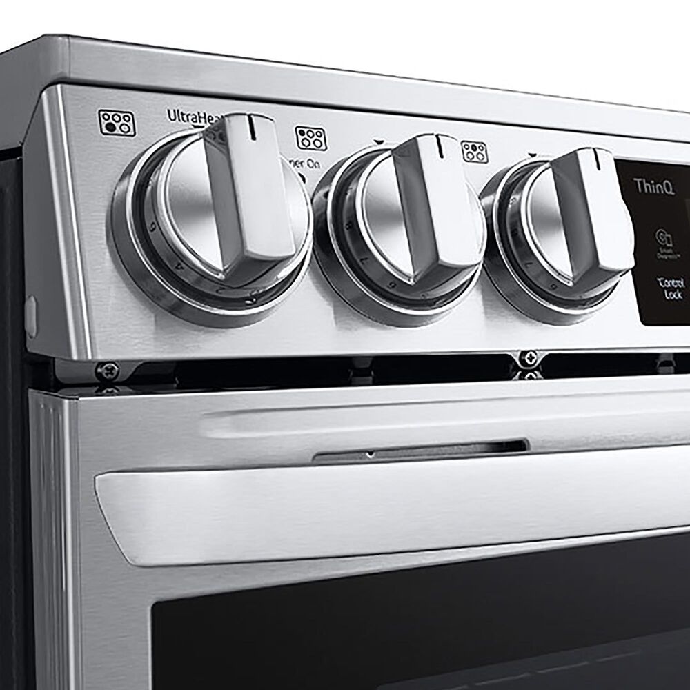 LG 6.3 Cu. Ft. Smart WiFi Enabled ProBake Convection InstaView SlideIn Electric Range with Air